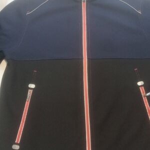 Tommy Bahama Navy and Black Performance Jacket